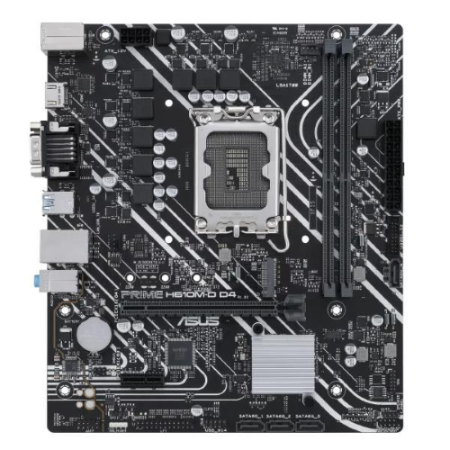 ASUS PRIME H610M-D D4 SCHEDA MADRE FORM MICRO ATX CHIPSET INTEL H610 SOCKET LGA 1700